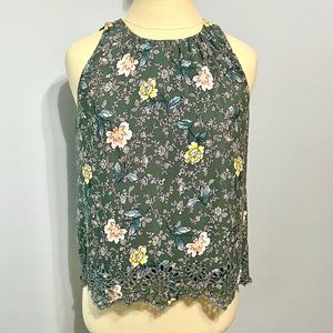 Loft Petites Floral Top